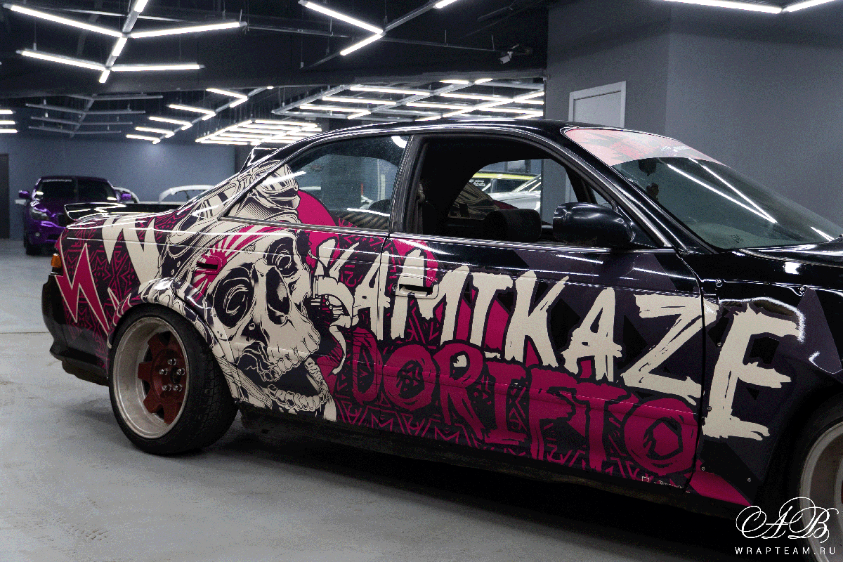 Toyota Mark II - наклейка ливреев