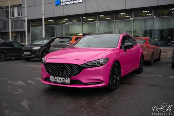 Mazda 6 – Indian Pink Gloss Hexis
