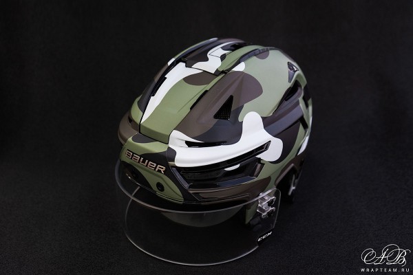 Шлем ХК «СКА» - оклейка в дизайн
