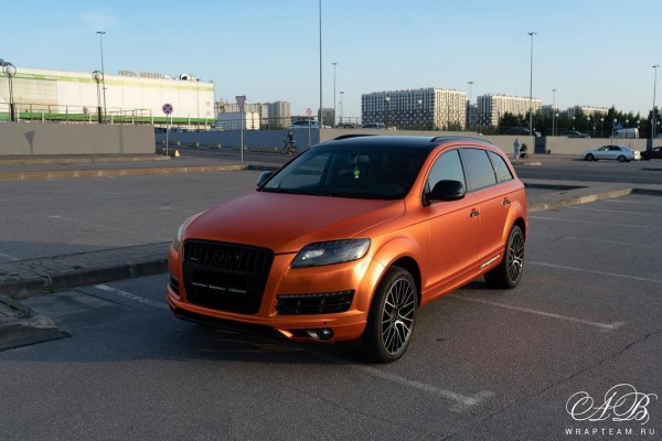 Audi Q7 - Super Chrome Orange Satin Hexis