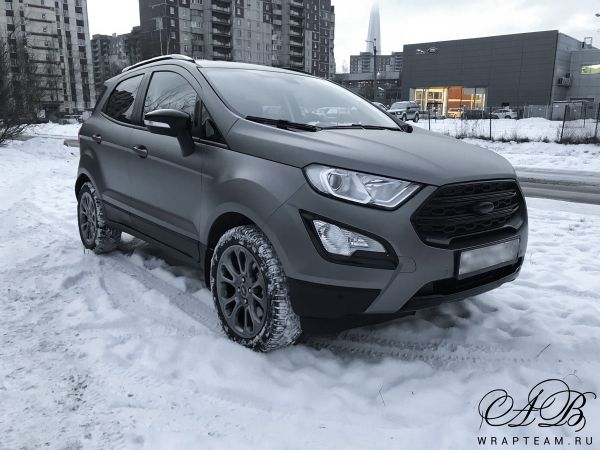 Ford Ecosport - Grey Santi Met Satin Hexis