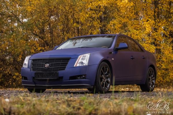 Cadillac CTS - Brushed Steel Blue 3M