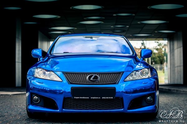Lexus IS F - Blue Chrome