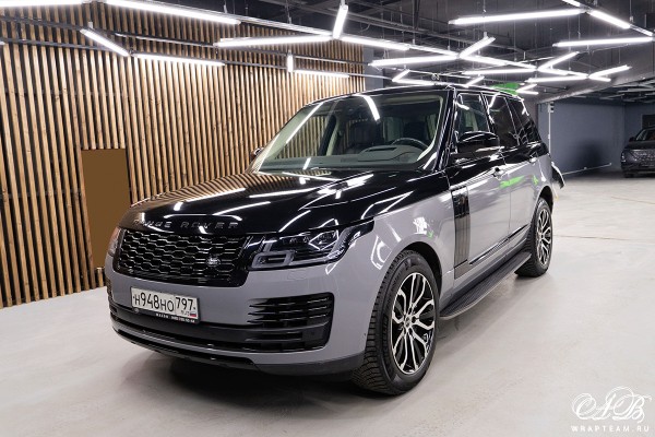 Land Rover Range Rover - комбинированная оклейка в виниловую плёнку Hexis